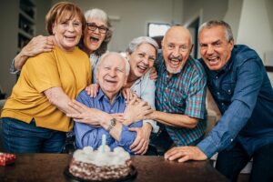Sarabella RSVP Page Group of Seniors Smiling