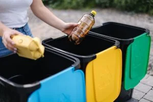 Person Sorting Waste_Ways to Celebrate Earth Day
