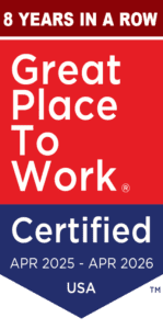 A great place to work 8 years in a row